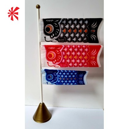 Koinobori - 3 Koi Table Ornament Koinobori - 3 Koi Table Ornament
