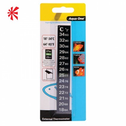 Aqua One Stick on Thermometer Aqua One Stick on Thermometer