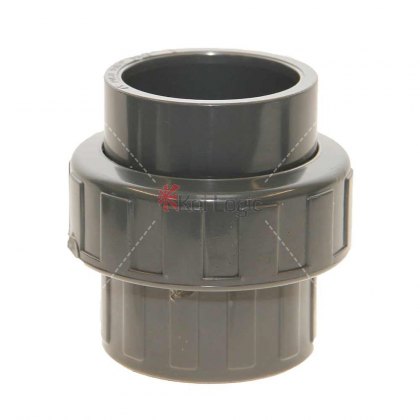 PVC High Pressure - Socket Union Plain/Plain PVC High Pressure - Socket Union Plain/Plain