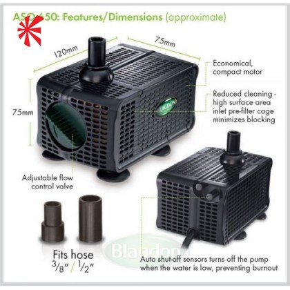 Blagdon Auto Shut-off Feature Pump 650 Blagdon Auto Shut-off Feature Pump 650