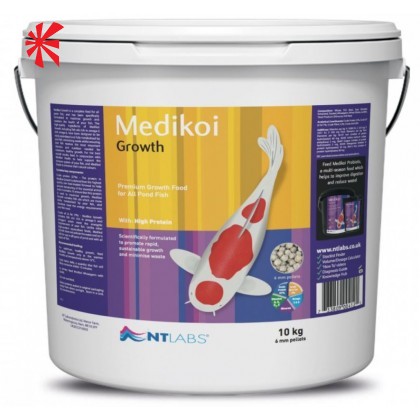 NT Labs - Medikoi Growth Koi Food (6mm pellet) NT Labs - Medikoi Growth Koi Food (6mm pellet)