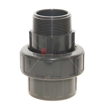 PVC High Pressure - Socket Union Plain/Male PVC High Pressure - Socket Union Plain/Male
