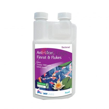 NT Labs - Bacterad - Anti Ulcer, Finrot & Flukes NT Labs - Bacterad - Anti Ulcer, Finrot & Flukes