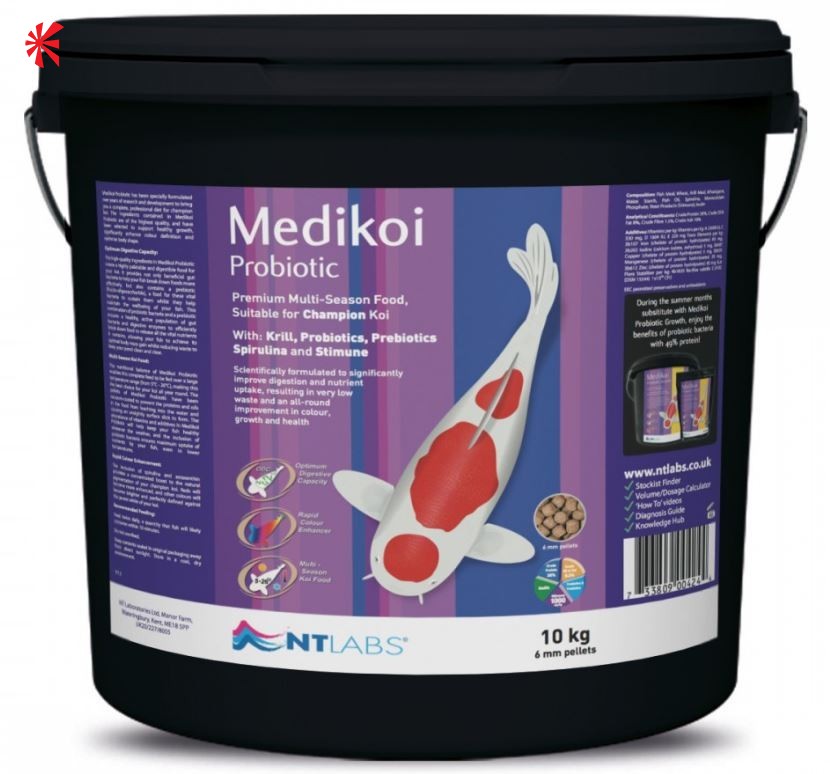 NT Labs Medikoi Probiotic Multiseason Koi Food Koi Logic