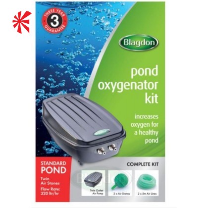 Blagdon Pond Oxygenator Kit – 2 Outlets Blagdon Pond Oxygenator Kit – 2 Outlets