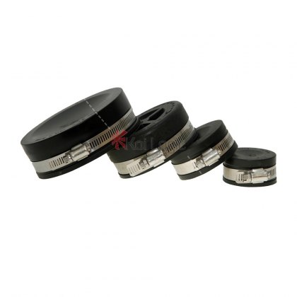 Flexible Rubber Boot Connector - Stop End Caps Flexible Rubber Boot Connector - Stop End Caps